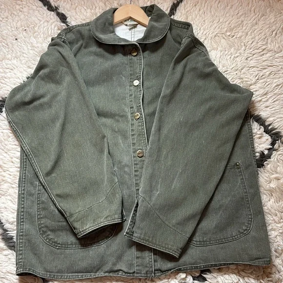 Vintage RARE L.L. Bean Olive Green Women's Jacket - Picture 9 of 16